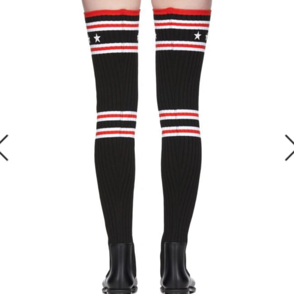 Authentic Givenchy Over Knee Sock Boot - Picture 5 of 9